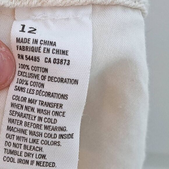 American Eagle Hi Rise Festival Shorts USA Stars and Stripes Design size 12 - Picture 6 of 6